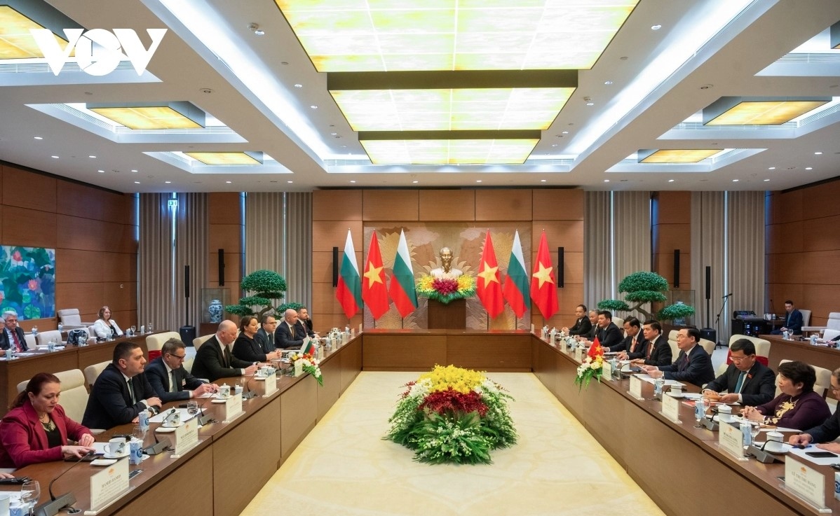 At the talks