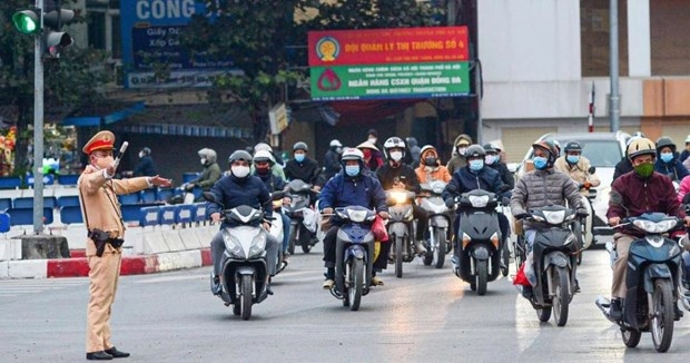 Heavy traffic is forecast during Tet holiday.