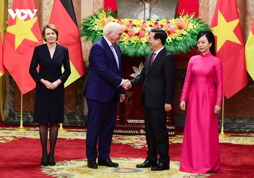 This is the first foreign visit of the German President in 2024 and the first high-level delegation exchange between the two countries this year - a pivotal year towards the 50th founding anniversary of bilateral diplomatic ties in 2025.