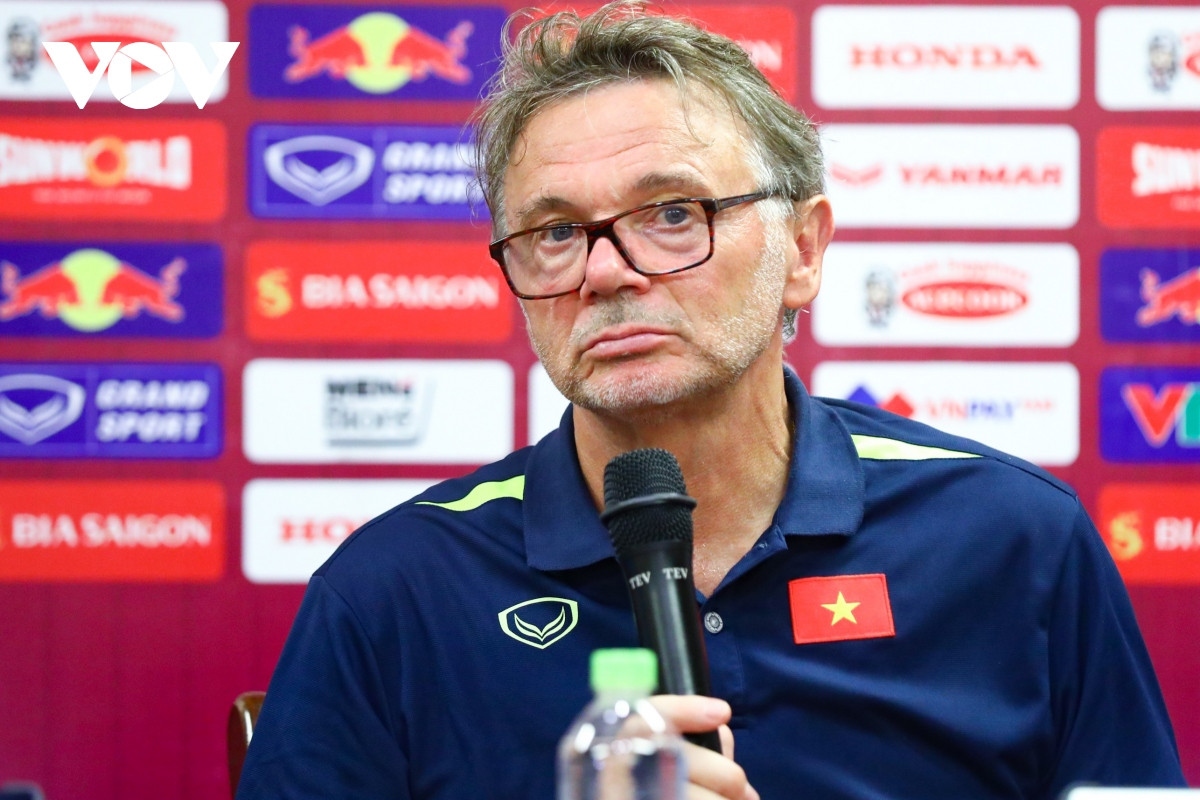 Chief coach Philippe Troussier of the Vietnam national football team
