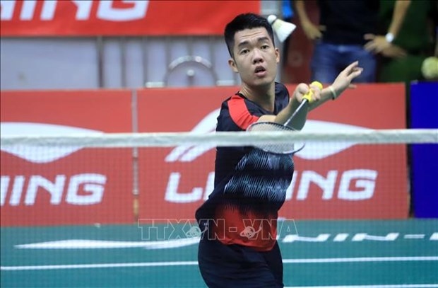 Vietnamese badminton player Le Duc Phat has won a ticket to the semi-finals of the 2024 Uganda International Challenge. (Photo: VNA)