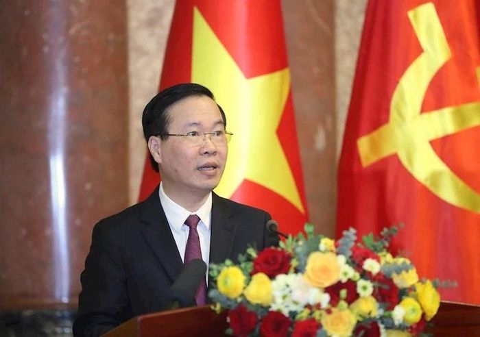 Vietnamese President Vo Van Thuong