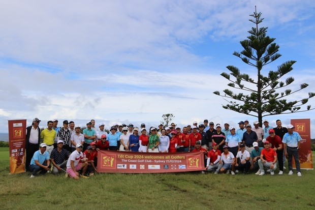 The Tet Cup 2024 golf tournament attracts 70 golfers.