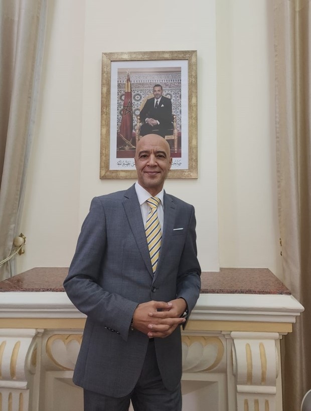 Moroccan Ambassador to Vietnam Jamale Chouaibi. (Photo: Moroccan Embassy in Vietnam)