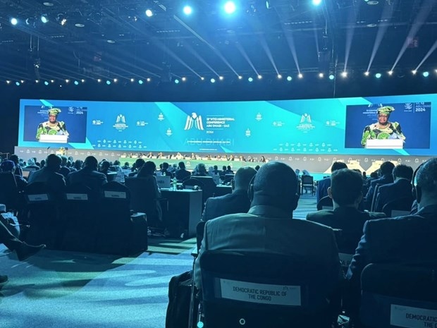 At the opening of the WTO's 13th Ministerial Conference (Photo: Xinhua/VNA)
