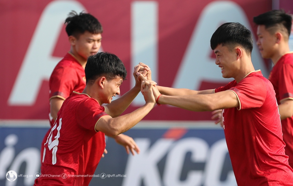 Vietnam will play friendlies against Tajikistan ahead of AFC U23 Asian Cup. (Photo courtesy of Vietnam Football Federation)