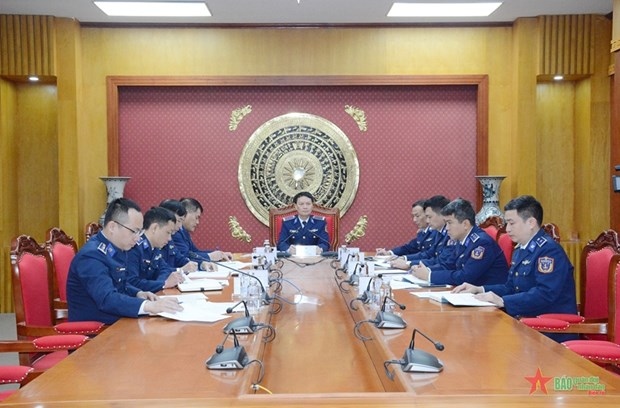The Vietnam Coast Guard at the meeting (Photo: qdnd.vn)