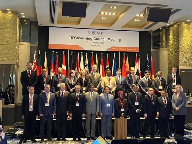 At the meeting (Photo : VNA)