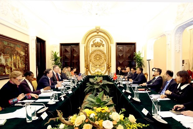 At the dialogue (Photo: Ministry of Foreign Affairs)
