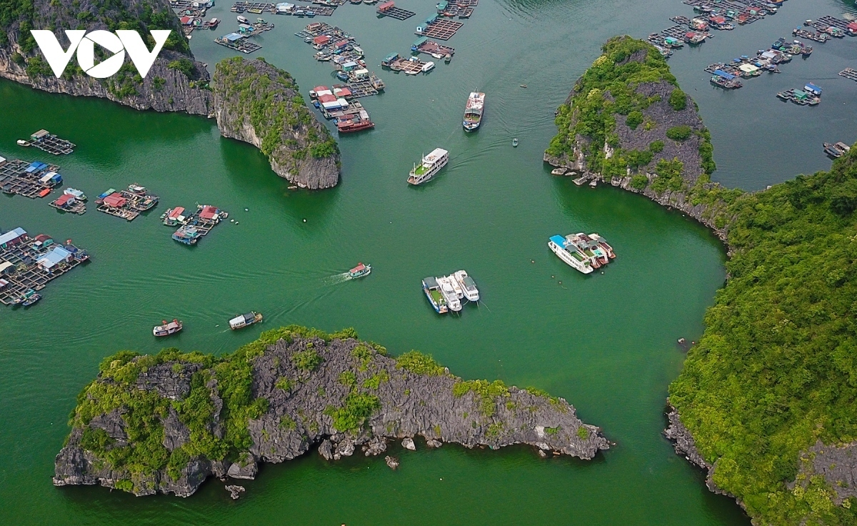 UNESCO-recognised Ha Long Bay.