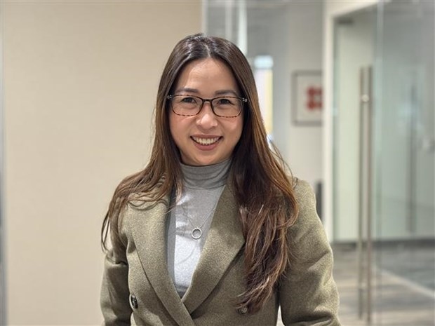 Ann Huynh, an employee of a real estate company in Virginia, the US