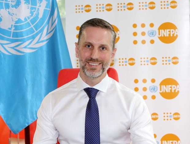 United Nations Population Fund (UNFPA) Representative in Vietnam Matt Jackson. (Photo: VNA)