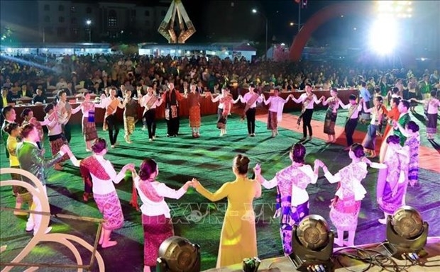 An art performance at the festival