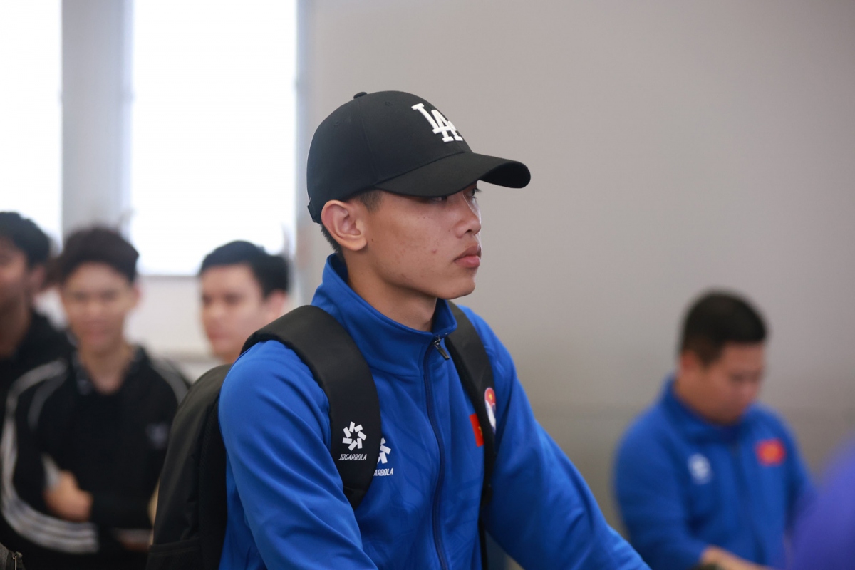 Young striker Dinh Bac, 20, is among the players travelling with the team for the away match in Indonesia.