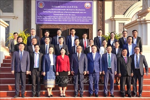 A delegation from the SAV is paying a working trip to Laos. (Photo: VNA)