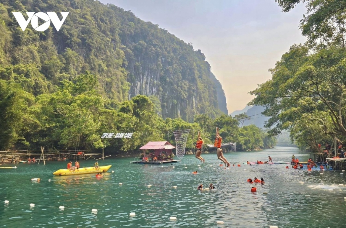 Water sports attracts hordes of tourists.