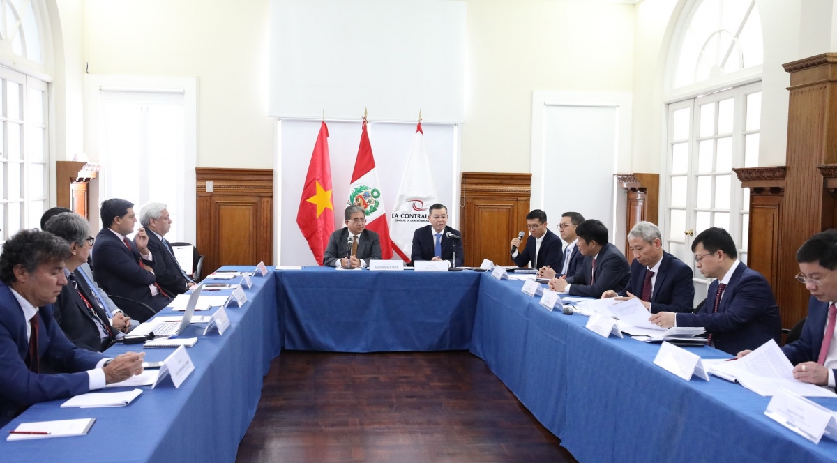 At the working session
