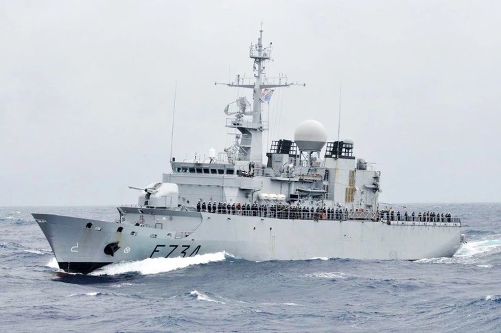 Frigate Vendémiaire is to pay a goodwill visit to Da Nang, central Vietnam. (Photo: French Navy)