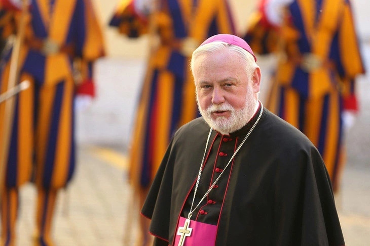 Secretary for Relations with States of the Holy See Archbishop Paul Richard Gallagher. (Photo: AFP)