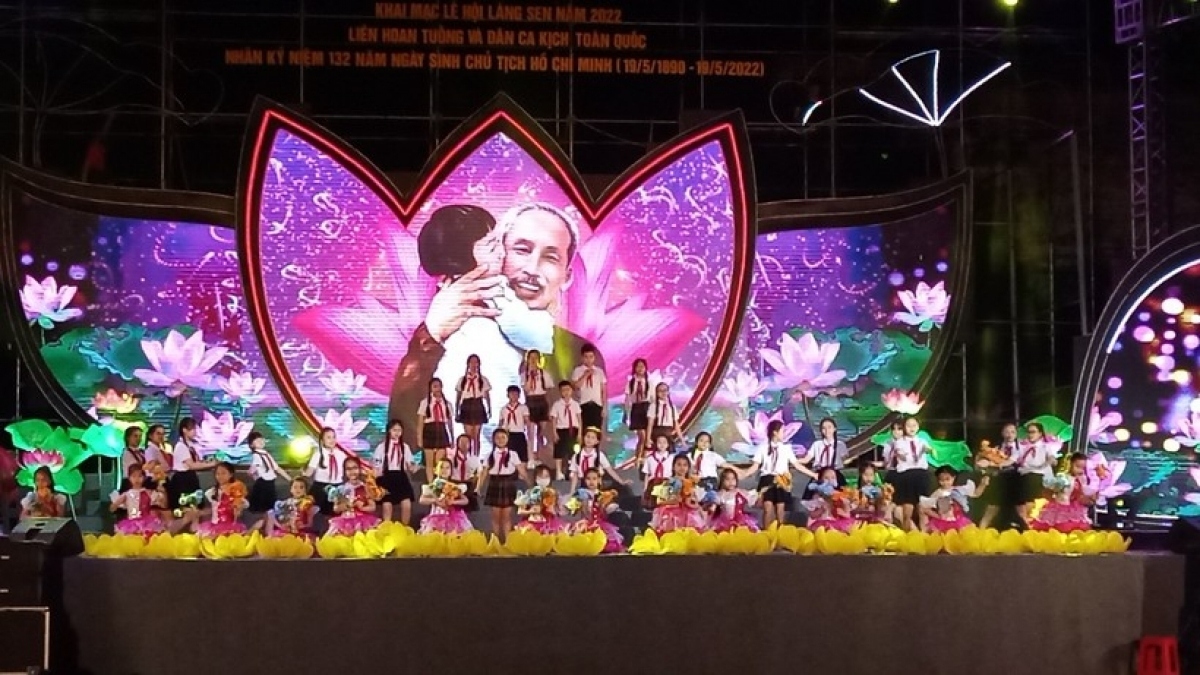 Lotus Village Festival 2022 celebrates birthday of President Ho Chi Minh.