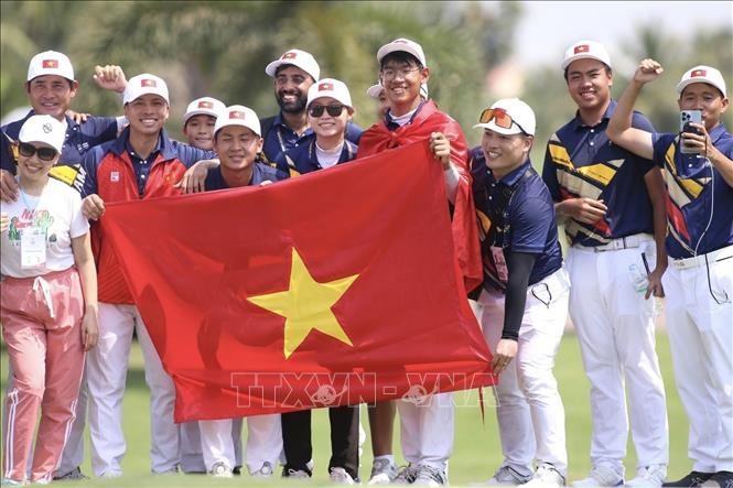 Local golf team will tee off at Taiwan Amateur Golf Championship (Photo: baotintuc.vn)