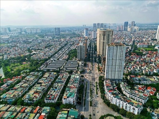 A corner of Van Phu urban area, Hanoi