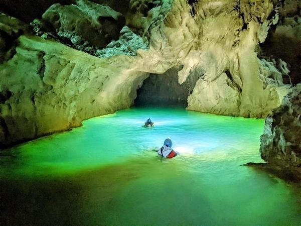 The newly found caves have a total length of 11.7km