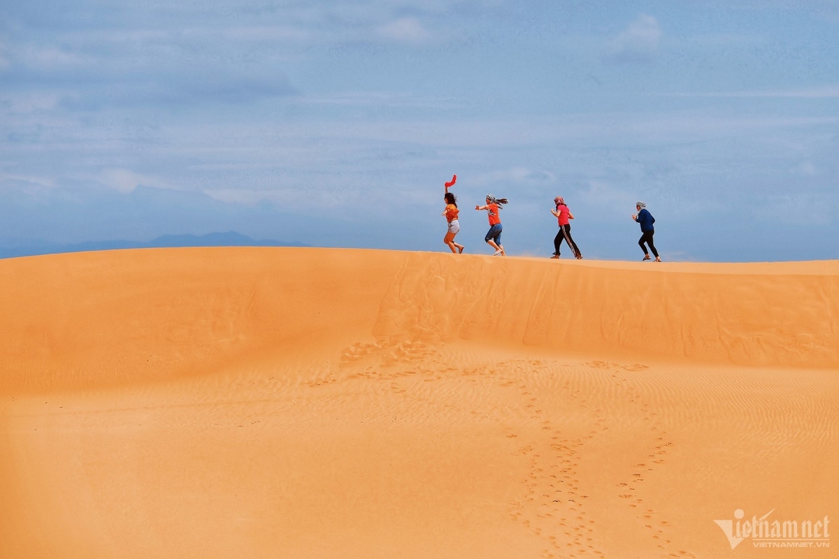 Sand dunes in Mui Ne, Binh Thuan province (Photo: Vietnamnet)