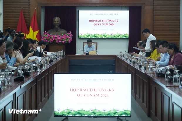 The press meeting of the Ministry of Culture, Sports and Tourism on April 11