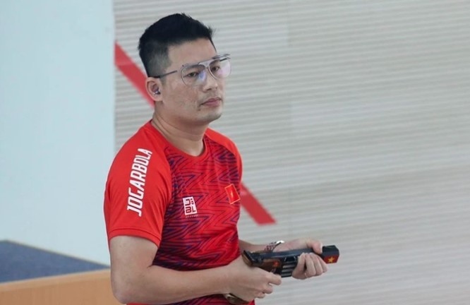 Ha Minh Thanh fails to qualify for the 2024 Paris Olympics (Photo: thethao.sggp.org.vn)