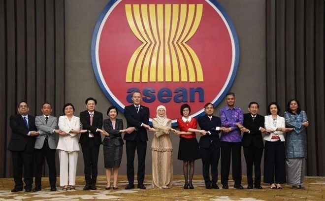Delegates at 12th ASEAN-New Zealand Joint Cooperation Committee (ANZJCC) meeting