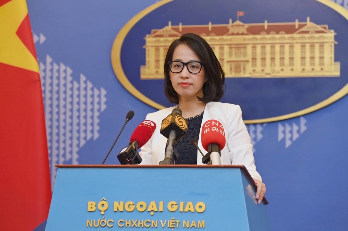 Vietnamese Foreign Ministry spokesperson Pham Thu Hang