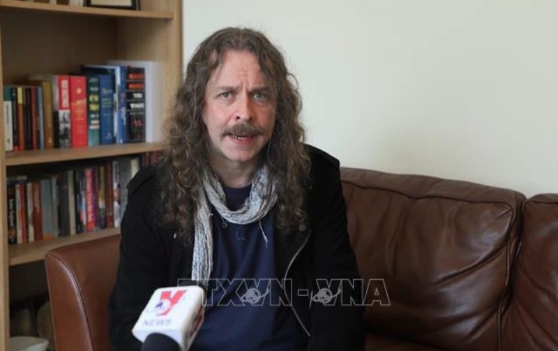 British historian John Callow (Photo: VNA)