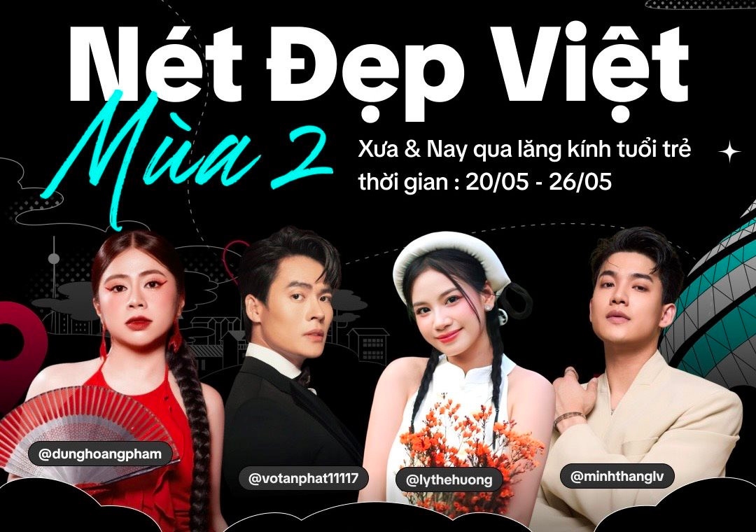 Net Dep Viet” (Beauty Vietnam) Season 2 programme will go live on social media platform TikTok