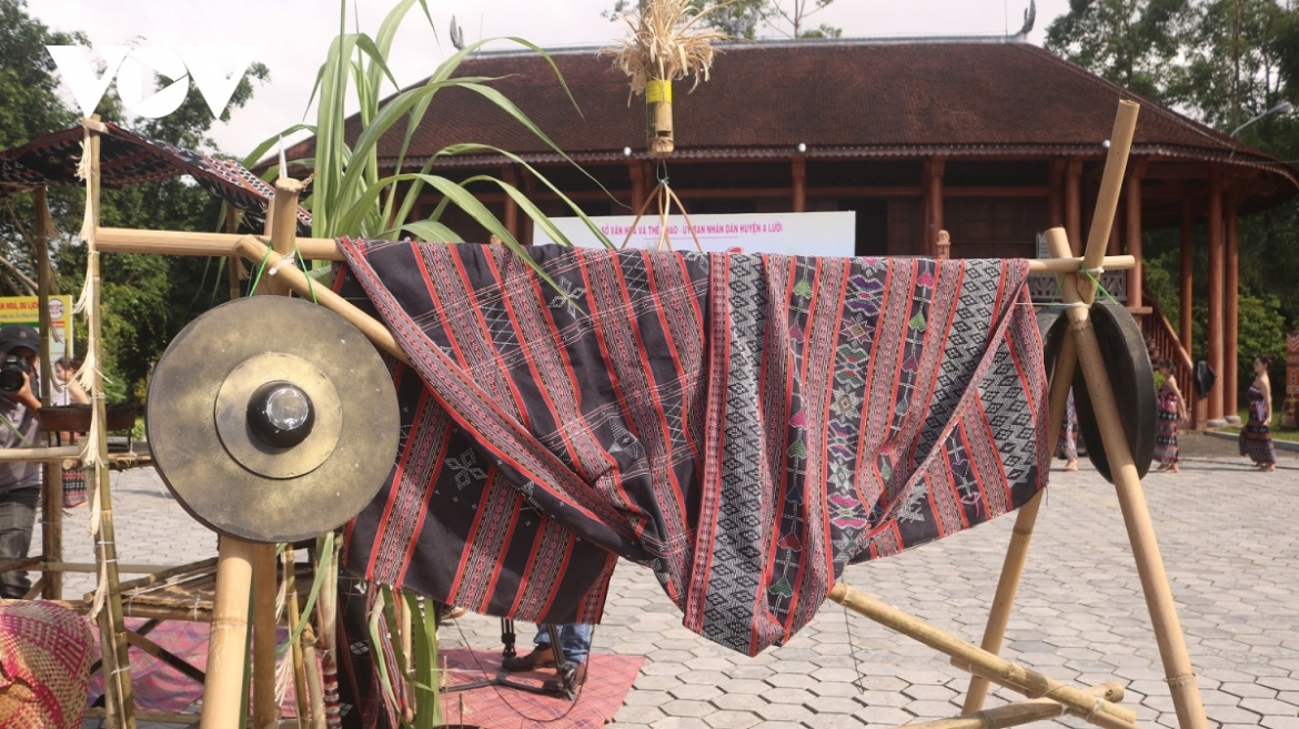Offerings as given by the Co Tu people at the event