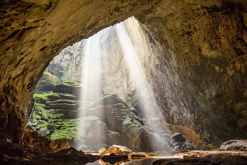 Son Doong Cave is among world’s seven best subterranean sights. (Photo courtesy of National Geography)