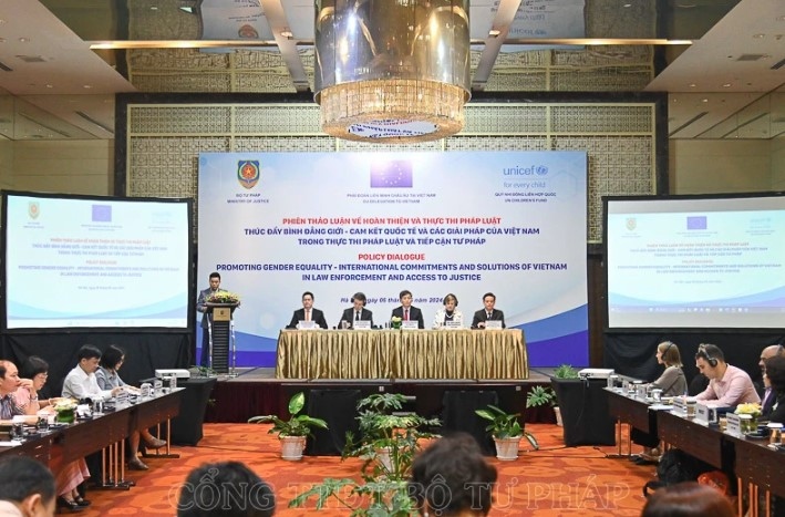 At the policy dialogue (Photo: Ministry of Justice)