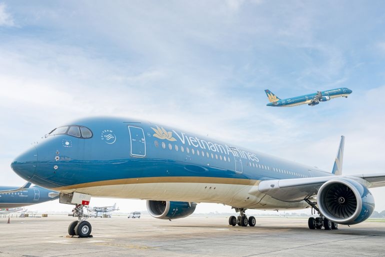 Vietnam Airlines is named among Top 5 most punctual airlines in Asia Pacific this year