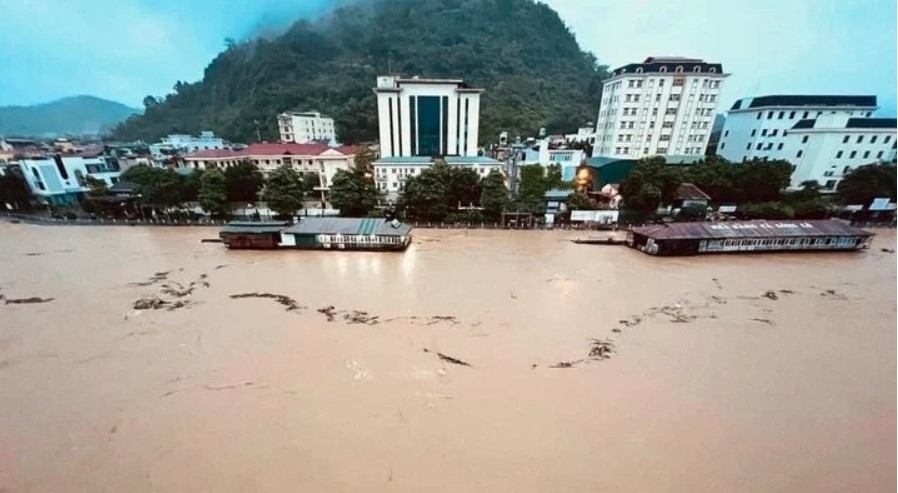 The northern province of Ha Giang is one of the localities heavily affected by floods