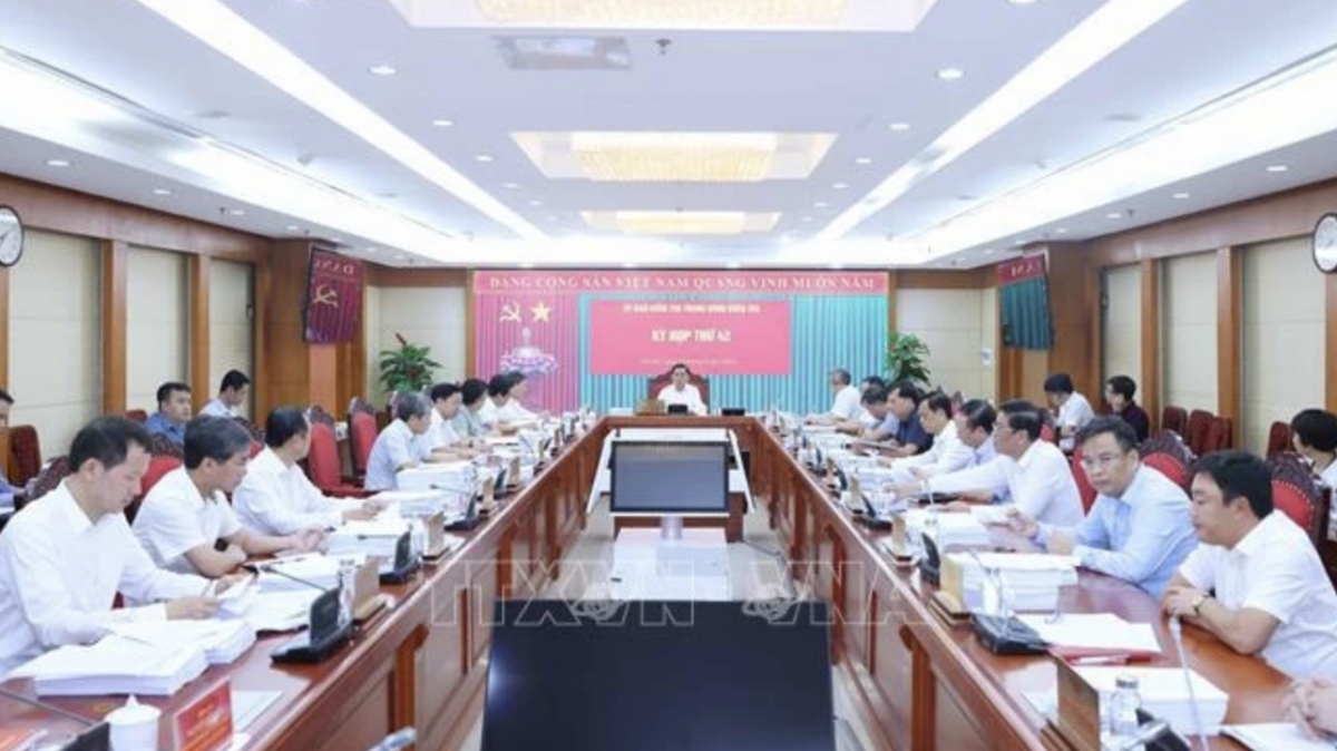 The 42nd meeting of Party Central Committee’s Inspection Commission (Photo: VNA)