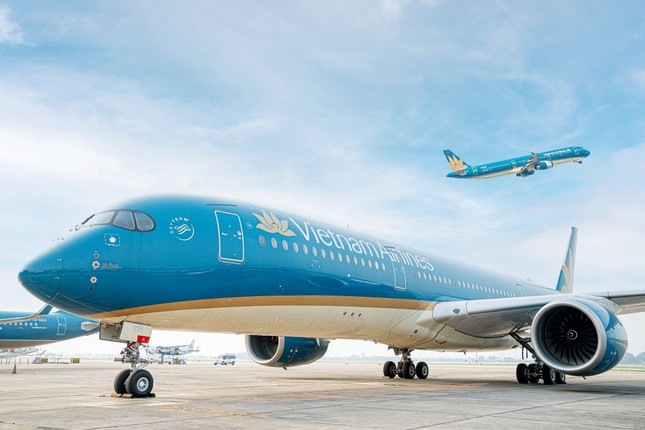 Vietnam Airlines ranks 45th among world’s top 50 airlines in 2024. (Photo courtesy of Vietnam Airlines)