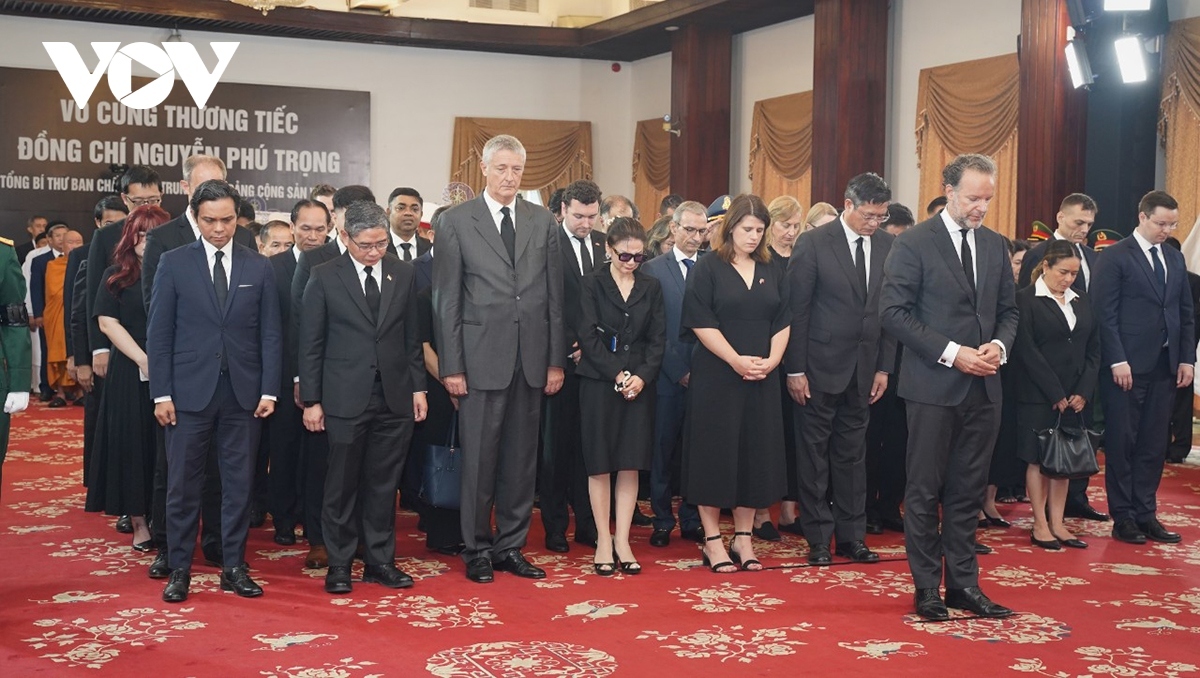 A delegation of Consulates General of various countries in Ho Chi Minh City is led by Daniel Coenraad Stork, Consul General of the Netherlands in HCM City 
