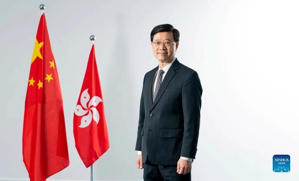 Chief Executive of China’s Hong Kong Special Administrative Region Lee Ka-chiu