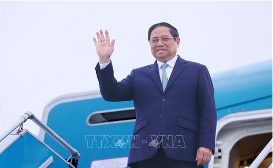 Prime Minister Pham Minh Chinh leaves Hanoi for a State visit to India from July 30 – August 1 at the invitation of Indian Prime Minister Narendra Modi. (Photo: VNA)