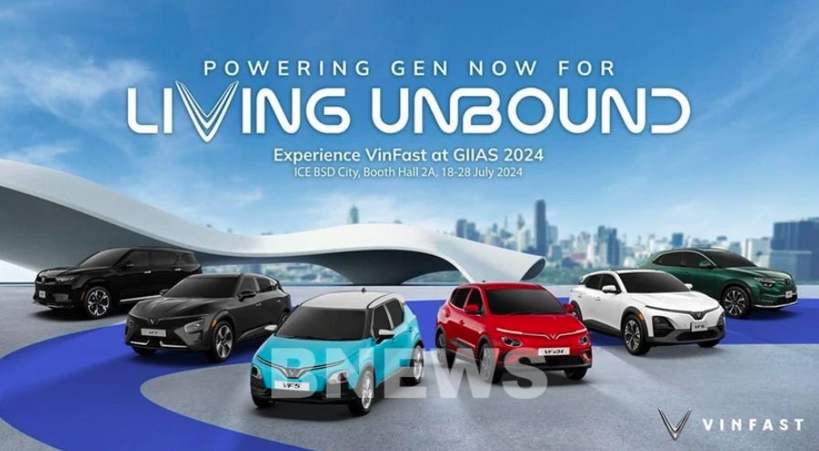 Vietnamese electric vehicle (EV) maker VinFast Auto announced on July 8 that it will participate in the Gaikindo Indonesia International Auto Show (GIIAS) 2024. (Photo: VinFast)