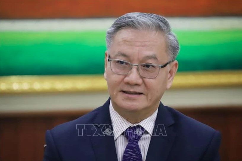 Head of the External Relations Commission of the Lao People’s Revolutionary Party Central Committee Thongsavanh Phomvihane (Photo: VNA)