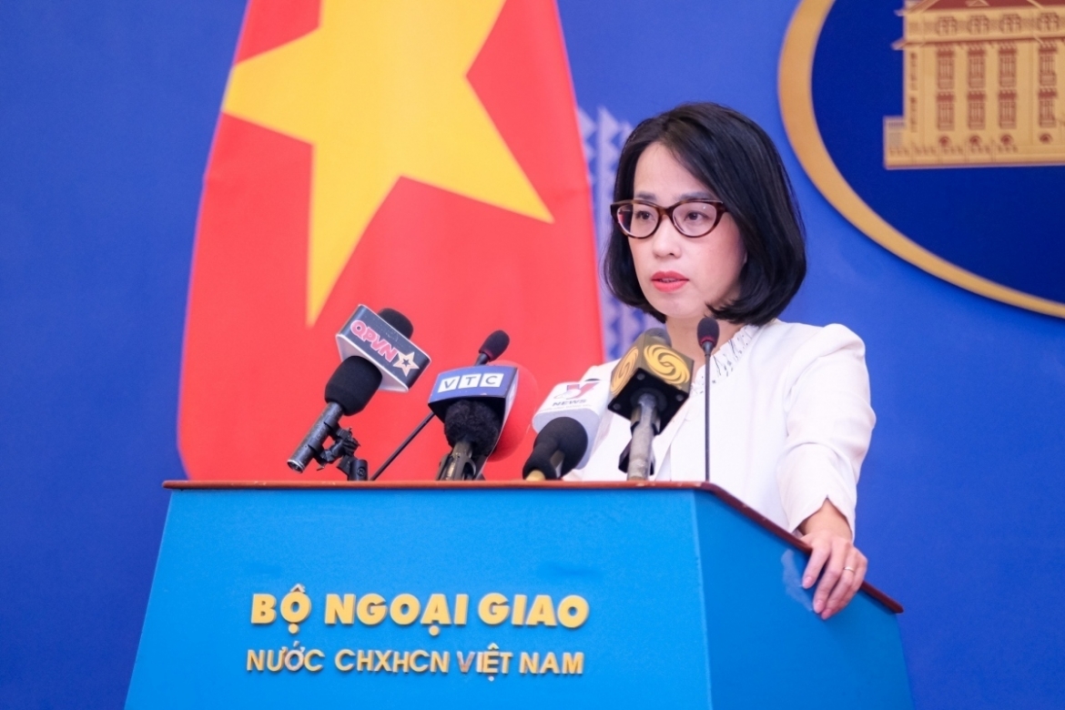 Pham Thu Hang, spokesperson for the Vietnam Ministry of Foreign Affairs