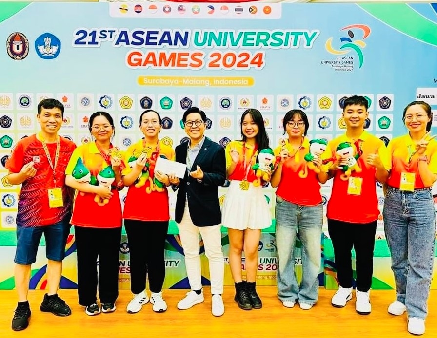 Vietnam win four gold medals at ASEAN University Games. (Photo: sggp.org.vn)