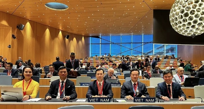 The Vietnamese delegation attends the 65th of Series of Meetings of the Assemblies of the Member States of the World Intellectual Property Organisation (WIPO).