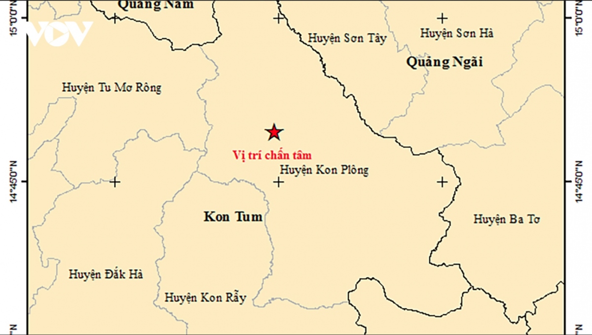 The 5.0 magnitude earthquake recorded on July 28 is the most powerful that has hit Kon Tum province over the past decades.